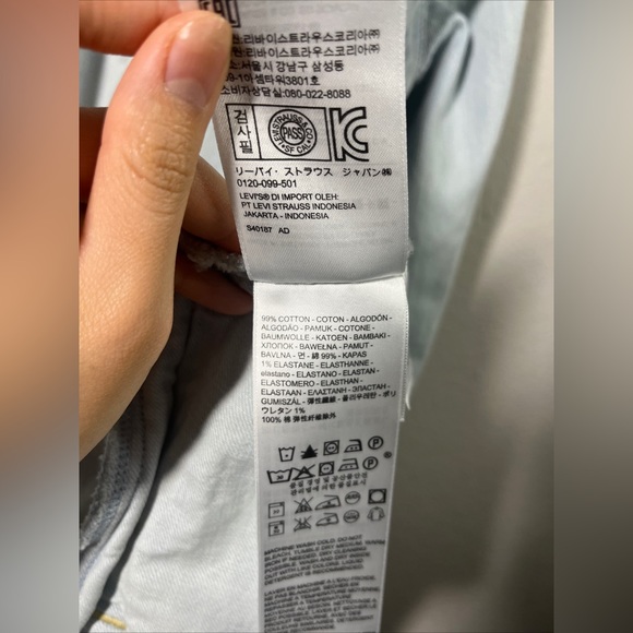 Levis Womens Jean Denim Jacket Size Medium Jean - Picture 5 of 5